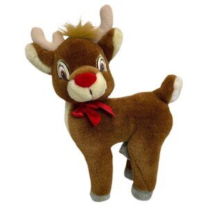 VTG Applause Rudolph The Red Nosed Reindeer Plush Stuffed Animal Christmas